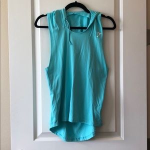 Gymshark vest w hood